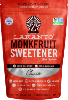 Lakato Packung Monkfruit Sweetener